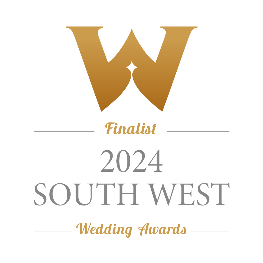 Logo to show that Louise was a finalist in he 2024 South West Wedding Awards in the Wedding Cake category