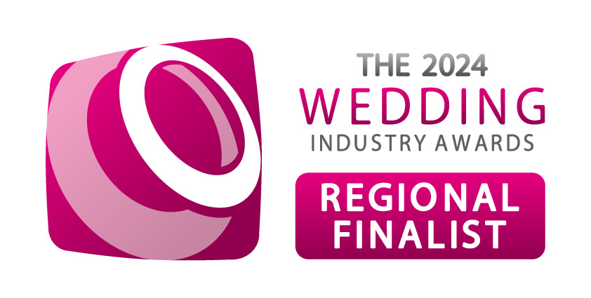 Logo to show that Louise was a regional finalist in The 2024 Wedding Industry Awards (TWIAs) in the Wedding Cake category